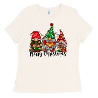 Bone merry christmas gnomes Ladies Tee - CowhideDigitalArt