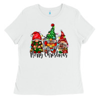 Merry Christmas Gnomes Ladies Tee | Teevron