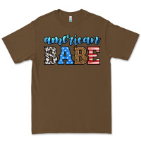 Cacao american babe Premium Tee - HRA Design Shop