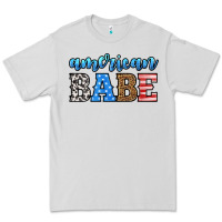 Dove Grey american babe Premium Tee - HRA Design Shop