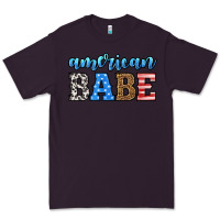 Plum american babe Premium Tee - HRA Design Shop