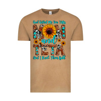 Vintage Camel god gifted me two titles mom and teta and i rock t Vintage Tee - JahusDesignShop