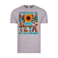 Vintage Zinc god gifted me two titles mom and teta and i rock t Vintage Tee - JahusDesignShop