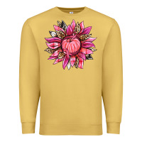 Antique Gold breast cancer sunflower Premium Sweatshirt - texasbilliewilder