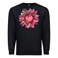 Black breast cancer sunflower Premium Sweatshirt - texasbilliewilder