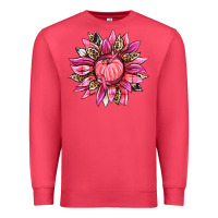 Breast Cancer Sunflower Premium Sweatshirt | Teevron