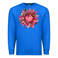 True Royal breast cancer sunflower Premium Sweatshirt - texasbilliewilder