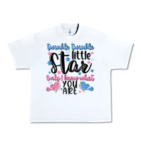 White twinkle twinkle little star Urban Heavy Tee - MaliasSmallBusiness