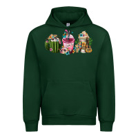 Forest Green Mexican Day Of The Dead Coffee Cups Urban Hoodie - FaDigitalArtStudio