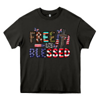 Asphalt free and blessed Heavy Core Tee - CowhideDigitalArt