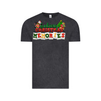 Vintage Black Baking Christmas memories Vintage Tee - NancyCooperArtShop