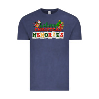 Vintage Denim Baking Christmas memories Vintage Tee - NancyCooperArtShop