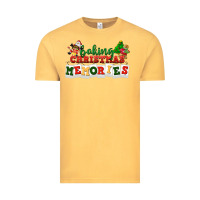 Vintage Mustard Baking Christmas memories Vintage Tee - NancyCooperArtShop