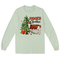 Matcha mooey christmas Long Sleeve Tee - MaliasSmallBusiness