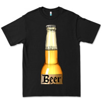 Black yellow beer bottle Premium Tee - AdoDesignShop
