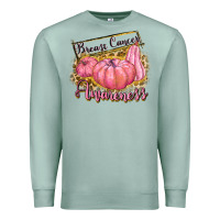 Seafoam breast cancer awareness Premium Sweatshirt - texasbilliewilder