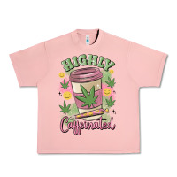 Salmon highly caffeinated Urban Heavy Tee - MaliasSmallBusiness