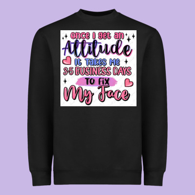Small Business Heavyweight Sweatshirt Designed By Maliassmallbusiness