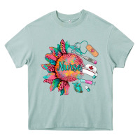 Arona western  nurse medical instruments Heavy Core Tee - BarkalooDesign