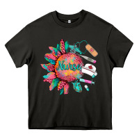Asphalt western  nurse medical instruments Heavy Core Tee - BarkalooDesign