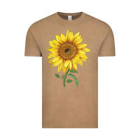 Vintage Coffee bambino sunflower Vintage Tee - LillyAllenDesigns