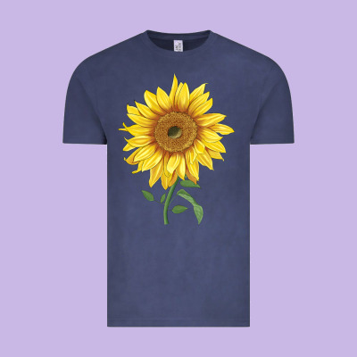 Bambino Sunflower Vintage Tee Designed By Lillyallendesigns