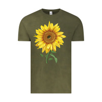 Vintage Olive bambino sunflower Vintage Tee - LillyAllenDesigns