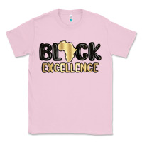 Bubblegum Pink black excellence Classic Tee - MaliasSmallBusiness