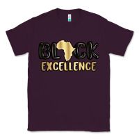 Plum black excellence Classic Tee - MaliasSmallBusiness