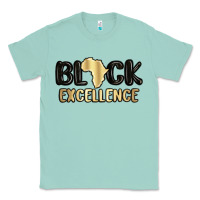 Seafoam black excellence Classic Tee - MaliasSmallBusiness