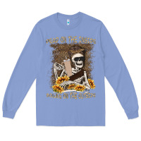 Colony Blue dead inside boujee outside Long Sleeve Tee - MaliasSmallBusiness