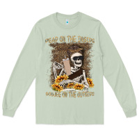 Matcha dead inside boujee outside Long Sleeve Tee - MaliasSmallBusiness