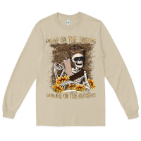 Mushroom dead inside boujee outside Long Sleeve Tee - MaliasSmallBusiness