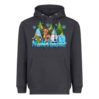 Merry Christmas Gnomes Heavyweight Hoodie | Teevron