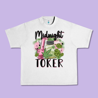 Midnight Toker Urban Heavy Tee Designed By Maliassmallbusiness
