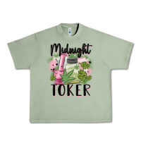 Oil Green midnight toker Urban Heavy Tee - MaliasSmallBusiness
