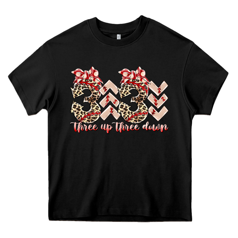 Three Up Theree Down Heavy Core Tee by RacoonDesign | Teevron