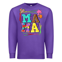 Purple Autism Mama Premium Sweatshirt - NancyCooperArtShop