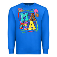 True Royal Autism Mama Premium Sweatshirt - NancyCooperArtShop