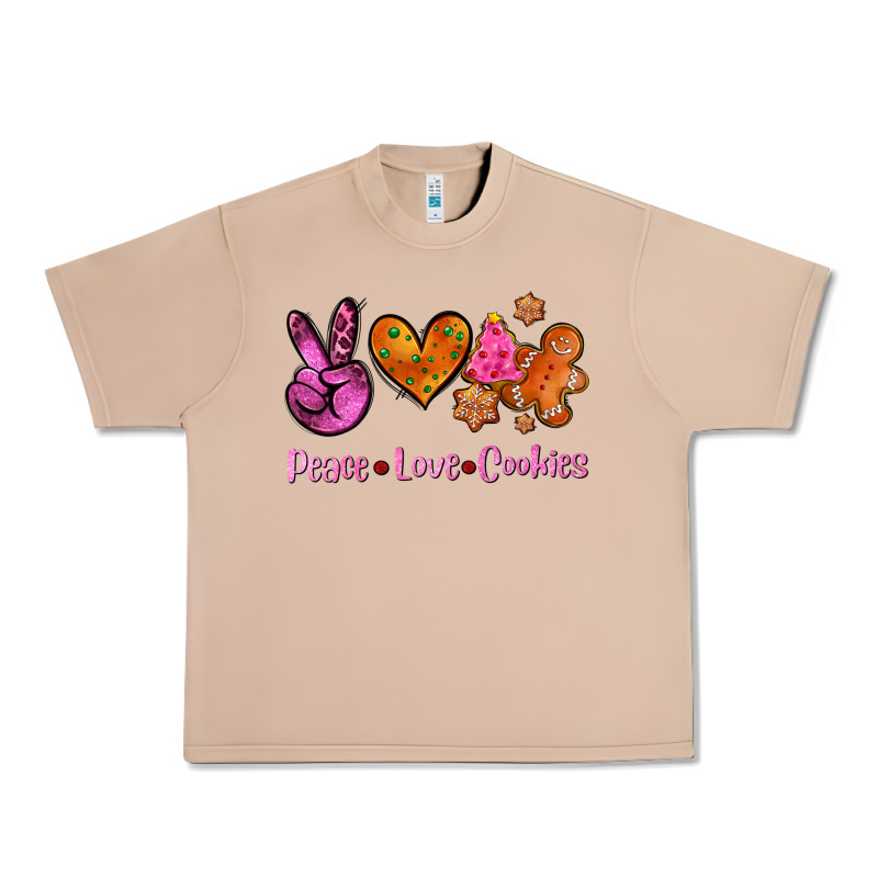 Peace Love Cookies Urban Heavy Tee by AdoDesignShop | Teevron