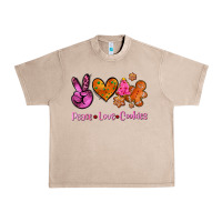 French Oak peace love cookies Urban Heavy Tee - AdoDesignShop