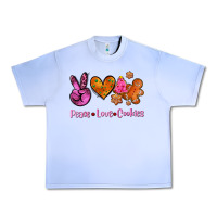 Grape Ice peace love cookies Urban Heavy Tee - AdoDesignShop