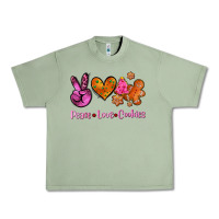 Oil Green peace love cookies Urban Heavy Tee - AdoDesignShop