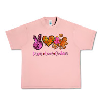 Salmon peace love cookies Urban Heavy Tee - AdoDesignShop