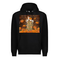 Black make pumpkin spice Premium Hoodie - TumblerDesignByShophia