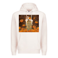 Pale Pink make pumpkin spice Premium Hoodie - TumblerDesignByShophia