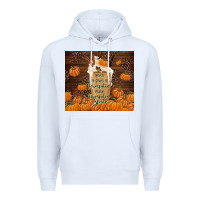 White make pumpkin spice Premium Hoodie - TumblerDesignByShophia