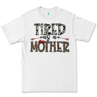White tired as a mother Premium Tee - CowhideDigitalArt