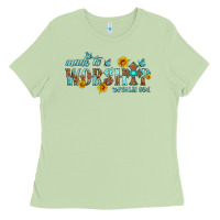 Matcha made to worship with sunflowers Ladies Tee - HRA Design Shop