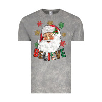 Cloud Rock Believe Christmas Vintage Tee - NancyCooperArtShop